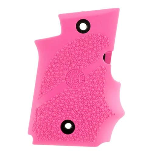 Hogue 98087 Rubber Grip with Finger Grooves Sig P938 w/Ambidextrous Safety Pink Hogue 98087 Rubber Grip with Finger Grooves Sig P938 w/Ambidextrous Safety Pink