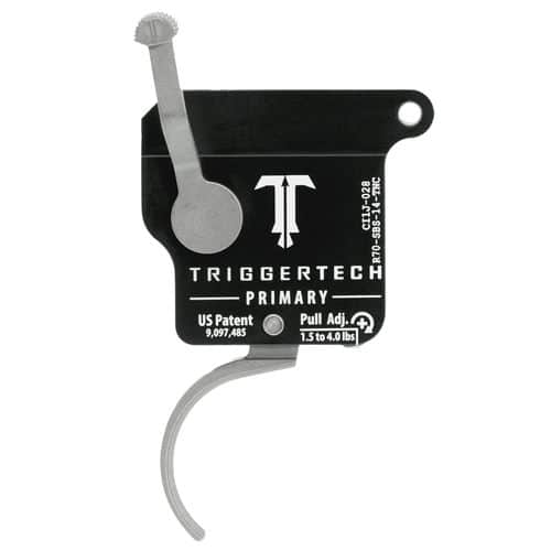 TriggerTech R70SBS14TNC Primary Without Bolt Release
Remington 700 Stainless Single-Stage Traditional Curved 1.50-4.00 lbs Right TriggerTech R70SBS14TNC Primary Without Bolt Release
Remington 700 Stainless Single-Stage Traditional Curved 1.50-4.00 lbs Right