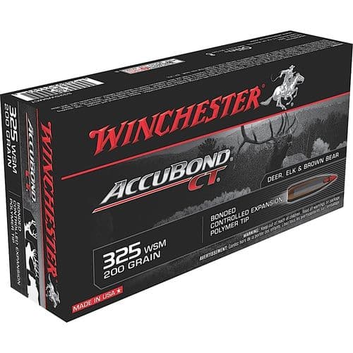 Winchester Ammo S325WSMCT Expedition Big Game 325 WSM 200 gr AccuBond CT 20 Bx/ 10 Cs Winchester Ammo S325WSMCT Expedition Big Game 325 WSM 200 gr AccuBond CT 20 Bx/ 10 Cs