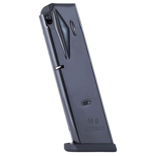 MEC-GAR MGPB9215B Beretta 9mm Luger 92FS, M9 15rd Blued Detachable MEC-GAR MGPB9215B Beretta 9mm Luger 92FS, M9 15rd Blued Detachable