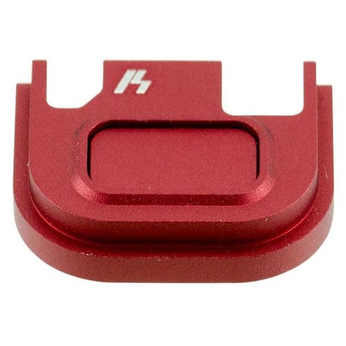 Strike GSPV1RED V1 Slide Cover Plate Fits Glock 17-39 Gen1-4 Aluminum Red Anodized Strike GSPV1RED V1 Slide Cover Plate Fits Glock 17-39 Gen1-4 Aluminum Red Anodized