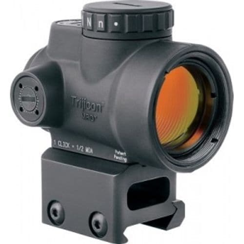 Trijicon MRO 2 MOA Adjustable Red Dot with 1/3 Cowitness Mount Trijicon MRO 2 MOA Adjustable Red Dot with 1/3 Cowitness Mount