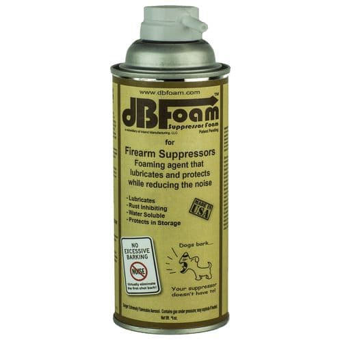 Inland Mfg ILMDB4 dB Foam Suppressor 4 oz Foam Inland Mfg ILMDB4 dB Foam Suppressor 4 oz Foam