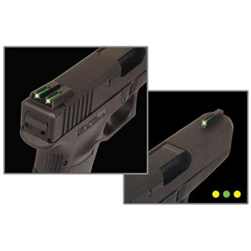 Truglo TG131MPTY Brite-Site TFO S&W M&P Tritium/Fiber Optic Green Front Yellow Rear Black Truglo TG131MPTY Brite-Site TFO S&W M&P Tritium/Fiber Optic Green Front Yellow Rear Black