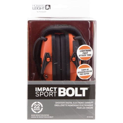 Howard Leight R02231 Impact Sport Earmuff 22 dB Orange Howard Leight R02231 Impact Sport Earmuff 22 dB Orange