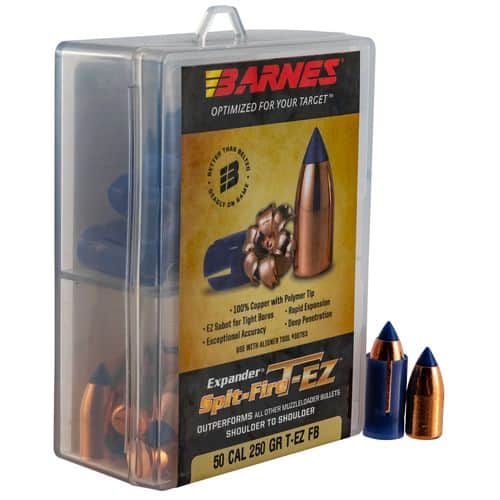 Barnes Bullets 30601 Spit-Fire T-EZ 50 Black Powder 250 GR 24 Barnes Bullets 30601 Spit-Fire T-EZ 50 Black Powder 250 GR 24