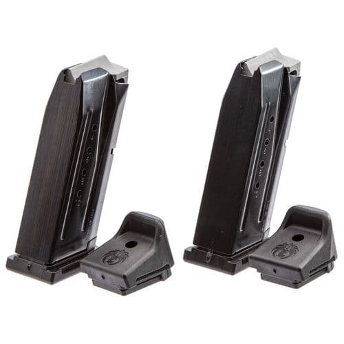 Ruger 90686 Security-9 9mm Luger Ruger Compact 10rd Black Oxide Detachable 2 Pack Ruger 90686 Security-9 9mm Luger Ruger Compact 10rd Black Oxide Detachable 2 Pack