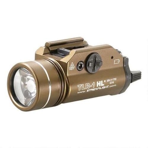 Streamlight TLR-1 HL FDE Brown 800 Lumen Weaponlight Streamlight TLR-1 HL FDE Brown 800 Lumen Weaponlight