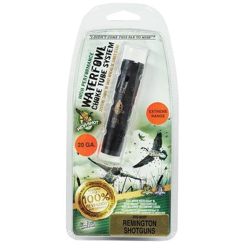 Hevishot 240121 Waterfowl Rem Choke 20 Gauge Extended Range 17-4 Stainless Steel Black Hevishot 240121 Waterfowl Rem Choke 20 Gauge Extended Range 17-4 Stainless Steel Black