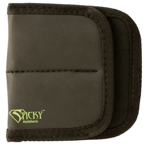 Sticky Holsters DSMP Dual Mag Pouch Latex Free Synthetic Rubber Black w/Green Logo Sticky Holsters DSMP Dual Mag Pouch Latex Free Synthetic Rubber Black w/Green Logo