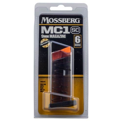 Mossberg 95415 Mossberg 9mm Luger MC1sc 6rd Clear Detachable Flush Mossberg 95415 Mossberg 9mm Luger MC1sc 6rd Clear Detachable Flush