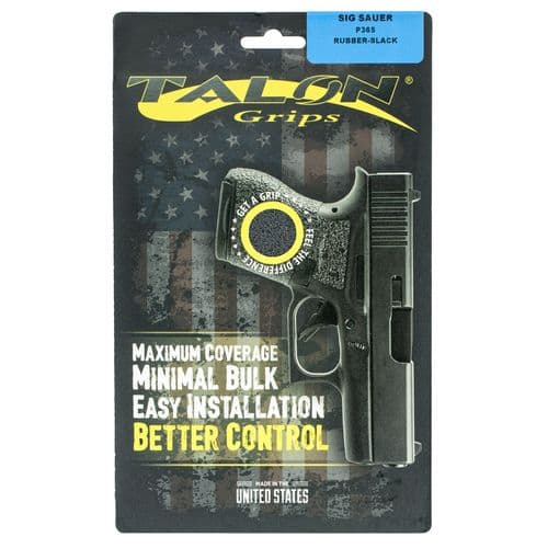 Talon Grips 021R Adhesive Grip Sig P365 Textured Rubber Black Talon Grips 021R Adhesive Grip Sig P365 Textured Rubber Black