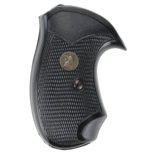 Pachmayr 03255 Compact Pistol Grip S&W J Frame Square Butt Black Rubber Pachmayr 03255 Compact Pistol Grip S&W J Frame Square Butt Black Rubber