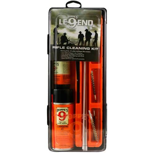 Hoppes UL22 Legend Cleaning Kit .22 Cal and Up Rifle Bronze, Nylon Hoppes UL22 Legend Cleaning Kit .22 Cal and Up Rifle Bronze, Nylon