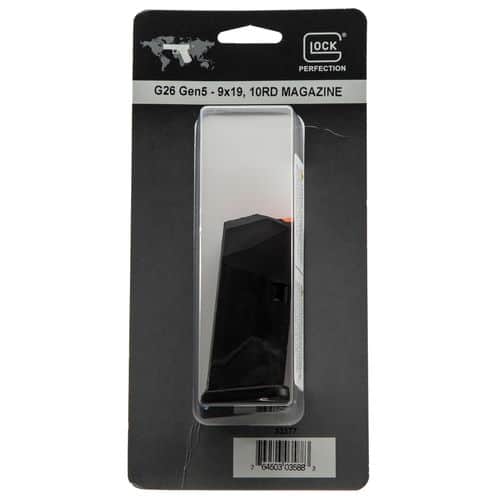 Glock 33377 G26 Gen5 9mm Luger 10rd Black Detachable Glock 33377 G26 Gen5 9mm Luger 10rd Black Detachable