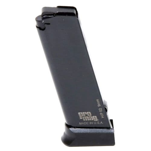 ProMag Standard Magazine, 8rd 9mm Luger - HIP02 ProMag Standard Magazine, 8rd 9mm Luger - HIP02
