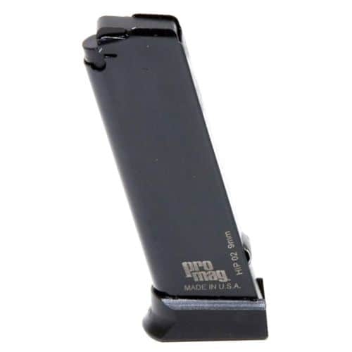 ProMag Standard Magazine, 8rd 9mm Luger - HIP02 ProMag Standard Magazine, 8rd 9mm Luger - HIP02