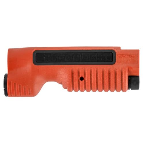 Streamlight 69610 TL-Racker Mossberg 500/590 White 1000 Lumens CR123A Lithium Battery Orange Nylon Streamlight 69610 TL-Racker Mossberg 500/590 White 1000 Lumens CR123A Lithium Battery Orange Nylon