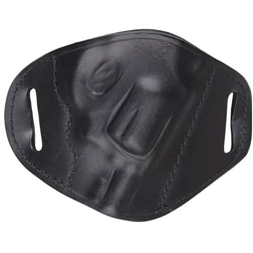Bulldog MLBRS Molded OWB Black Leather Belt Slide Fits S&W J Frame Fits 2-4" Barrel Right Hand Bulldog MLBRS Molded OWB Black Leather Belt Slide Fits S&W J Frame Fits 2-4" Barrel Right Hand