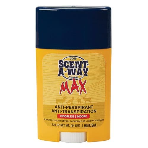 Hunters Specialties 07739 Scent-A-Way Max Antiperspirant Odor Eliminator Human 2.25 oz Hunters Specialties 07739 Scent-A-Way Max Antiperspirant Odor Eliminator Human 2.25 oz