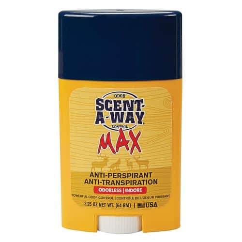 Hunters Specialties 07739 Scent-A-Way Max Antiperspirant Odor Eliminator Human 2.25 oz Hunters Specialties 07739 Scent-A-Way Max Antiperspirant Odor Eliminator Human 2.25 oz