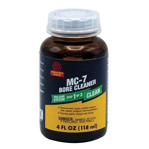 Shooters Choice MC704 MC 7 Bore Cleaner and Conditioner 4 oz Bottle Shooters Choice MC704 MC 7 Bore Cleaner and Conditioner 4 oz Bottle