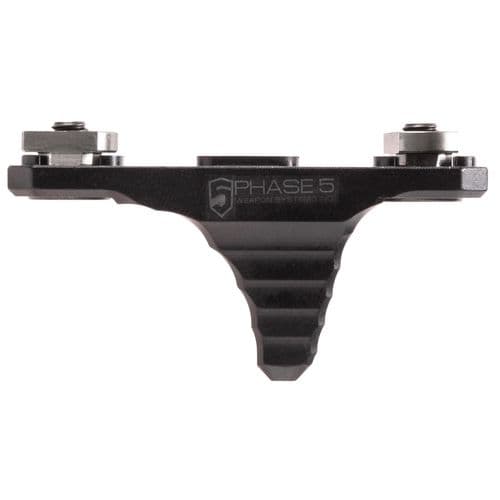 PHASE 5 WEAPON SYSTEMS MHSMLOKBL M-Lok Mini Hand Stop Black Anodized 6061-T6 Aluminum PHASE 5 WEAPON SYSTEMS MHSMLOKBL M-Lok Mini Hand Stop Black Anodized 6061-T6 Aluminum