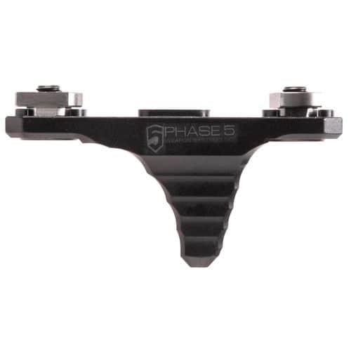 PHASE 5 WEAPON SYSTEMS MHSMLOKBL M-Lok Mini Hand Stop Black Anodized 6061-T6 Aluminum PHASE 5 WEAPON SYSTEMS MHSMLOKBL M-Lok Mini Hand Stop Black Anodized 6061-T6 Aluminum
