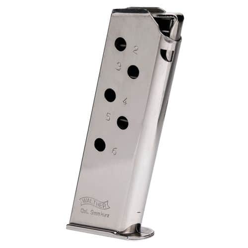 Walther Arms 2246011 PPK/S 380 ACP 7rd Nickel Detachable Walther Arms 2246011 PPK/S 380 ACP 7rd Nickel Detachable