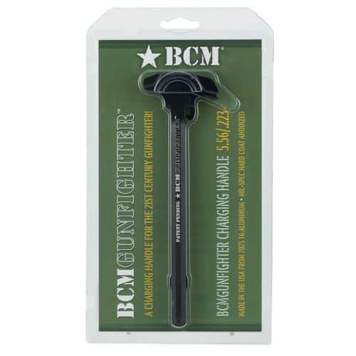 BCM GFHMOD4B556 BCMGunfighter Charging Handle with Mod 4B Latch AR-15 Black Hardcoat Anodized 7075 Aluminum BCM GFHMOD4B556 BCMGunfighter Charging Handle with Mod 4B Latch AR-15 Black Hardcoat Anodized 7075 Aluminum