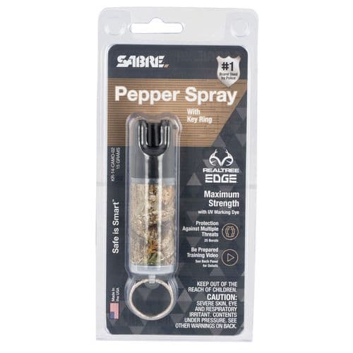 Sabre KR14CAMO02 Camo Pepper Spray OC Pepper 10 ft Range Sabre KR14CAMO02 Camo Pepper Spray OC Pepper 10 ft Range
