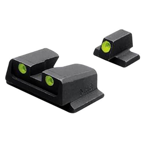 Meprolight ML11766 Tru-Dot Night Sight Set S&W M&P 9/40 Full/Compact Fixed Green Green Black Meprolight ML11766 Tru-Dot Night Sight Set S&W M&P 9/40 Full/Compact Fixed Green Green Black