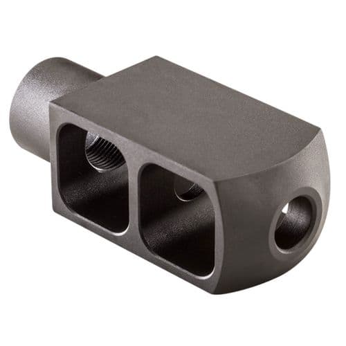 ALEXANDER ARMS LLC MBEOTNK Tank Brake 50 Beowulf Black Steel ALEXANDER ARMS LLC MBEOTNK Tank Brake 50 Beowulf Black Steel