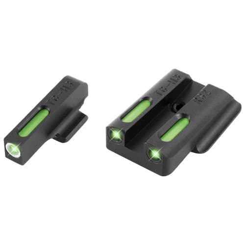 Truglo TG13RS2A TFX Night Sights Ruger LC9/LC9s/LC380 Tritium/Fiber Optic Green w/White Outline Front Green Rear Black Truglo TG13RS2A TFX Night Sights Ruger LC9/LC9s/LC380 Tritium/Fiber Optic Green w/White Outline Front Green Rear Black