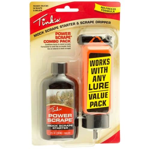Tinks W5952 Power Scrape Starter Kit Buck Lure Synthetic Scent 4 oz Tinks W5952 Power Scrape Starter Kit Buck Lure Synthetic Scent 4 oz