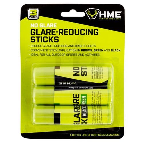 HME HME-STK-3PK Face Paint No Glare Black/Brown/Dark Green Stick HME HME-STK-3PK Face Paint No Glare Black/Brown/Dark Green Stick