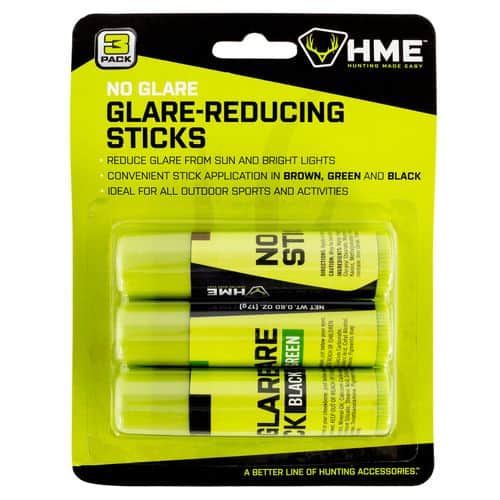 HME HME-STK-3PK Face Paint No Glare Black/Brown/Dark Green Stick HME HME-STK-3PK Face Paint No Glare Black/Brown/Dark Green Stick