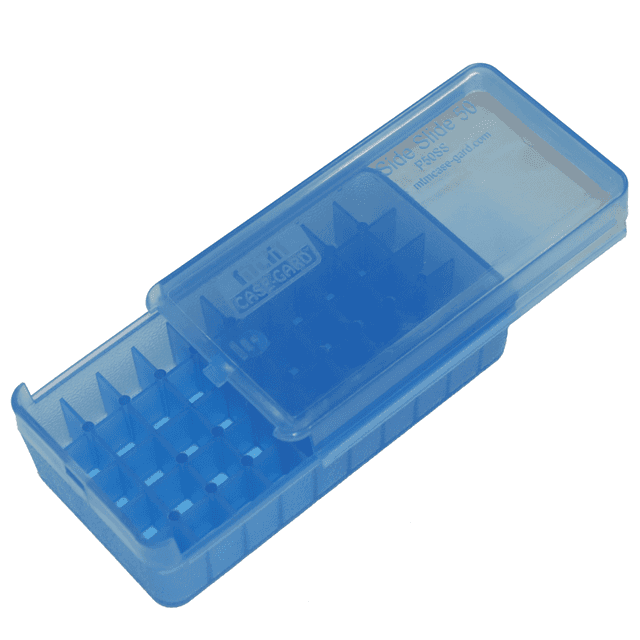 MTM Case-Gard Pistol Side-Slide Ammo Box, 50rd - P50SS4524 MTM Case-Gard Pistol Side-Slide Ammo Box, 50rd - P50SS4524
