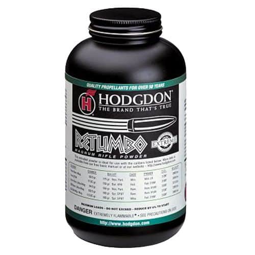 Hodgdon RET1 Extreme Retumbo Magnum Rifle 1 lb 1 Canister Hodgdon RET1 Extreme Retumbo Magnum Rifle 1 lb 1 Canister