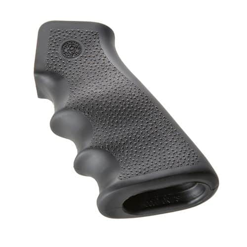 Hogue 15000 Rubber Grip with Finger Grooves AR-15 Rubber Black Hogue 15000 Rubber Grip with Finger Grooves AR-15 Rubber Black