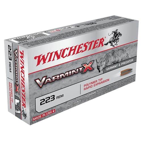 Winchester Ammo X223PXL Varmint X 223 Rem 55 gr Polymer Tip 40 Bx/ 5 Cs Winchester Ammo X223PXL Varmint X 223 Rem 55 gr Polymer Tip 40 Bx/ 5 Cs