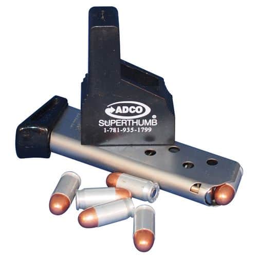ADCO ST6 Super Thumb Mag Loader Single Stack 380 ACP Polymer ADCO ST6 Super Thumb Mag Loader Single Stack 380 ACP Polymer