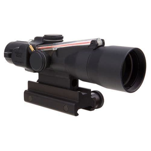 Trijicon 400164 ACOG 3x 30mm Obj 19.3 ft @ 100 yds FOV Black Finish Dual Illuminated Crosshair 300 Blk Ballistic Red Trijicon 400164 ACOG 3x 30mm Obj 19.3 ft @ 100 yds FOV Black Finish Dual Illuminated Crosshair 300 Blk Ballistic Red