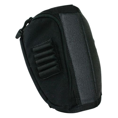 Blackhawk 90CP02BK Ammo Cheek Pad 5 Rounds Black Nylon Blackhawk 90CP02BK Ammo Cheek Pad 5 Rounds Black Nylon