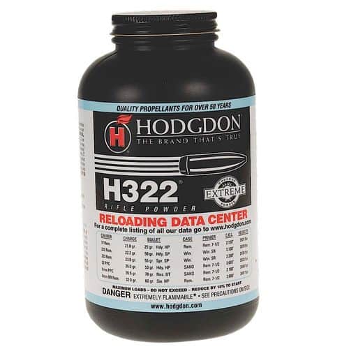 Hodgdon 3221 Extreme H322 Rifle 1 lb 1 Canister Hodgdon 3221 Extreme H322 Rifle 1 lb 1 Canister