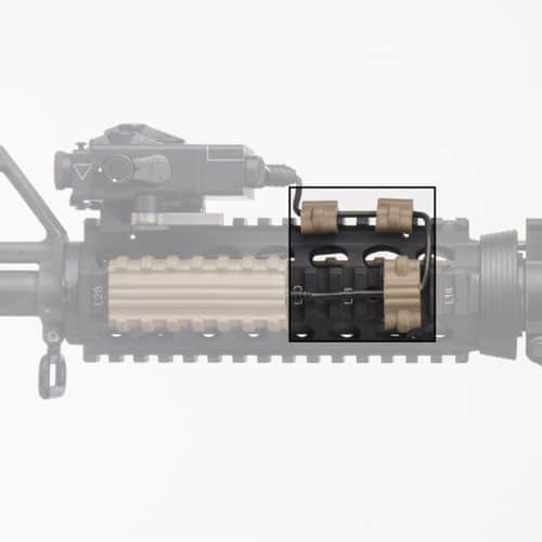 Manta Wire Clips 3-Pack - FDE Manta Wire Clips 3-Pack - FDE