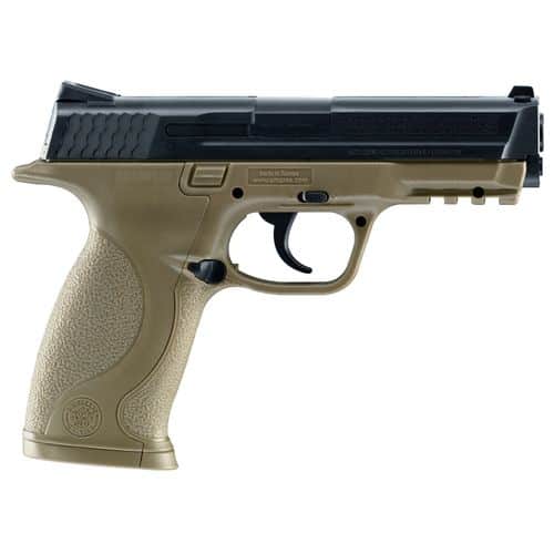 Umarex USA 2255051 Smith & Wesson M&P Air Pistol Double .177 BB Brown/Black Umarex USA 2255051 Smith & Wesson M&P Air Pistol Double .177 BB Brown/Black