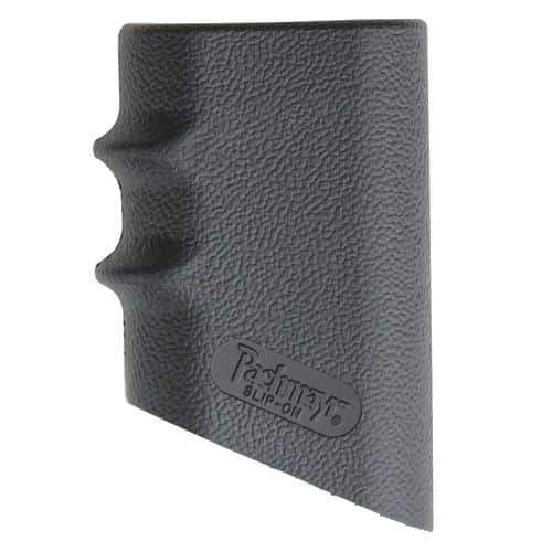 Pachmayr 05106 Slip-On Grips Size 2 w/Finger Grooves Large Pistol Blk Rubber Pachmayr 05106 Slip-On Grips Size 2 w/Finger Grooves Large Pistol Blk Rubber
