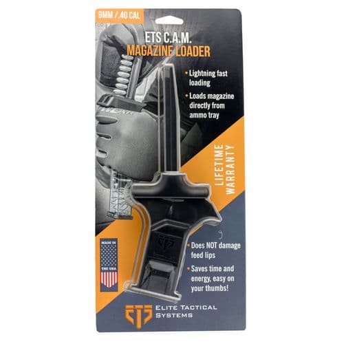 ETS ETSCAM940 C.A.M Gen II Mag Loader 9mm Luger/40 S&W ETS ETSCAM940 C.A.M Gen II Mag Loader 9mm Luger/40 S&W