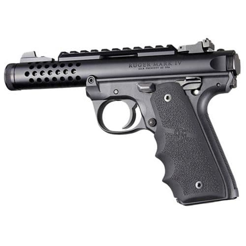 Hogue 79080 Rubber Grip with Finger Grooves
Ruger Mark IV 22/45 Black Hogue 79080 Rubber Grip with Finger Grooves
Ruger Mark IV 22/45 Black